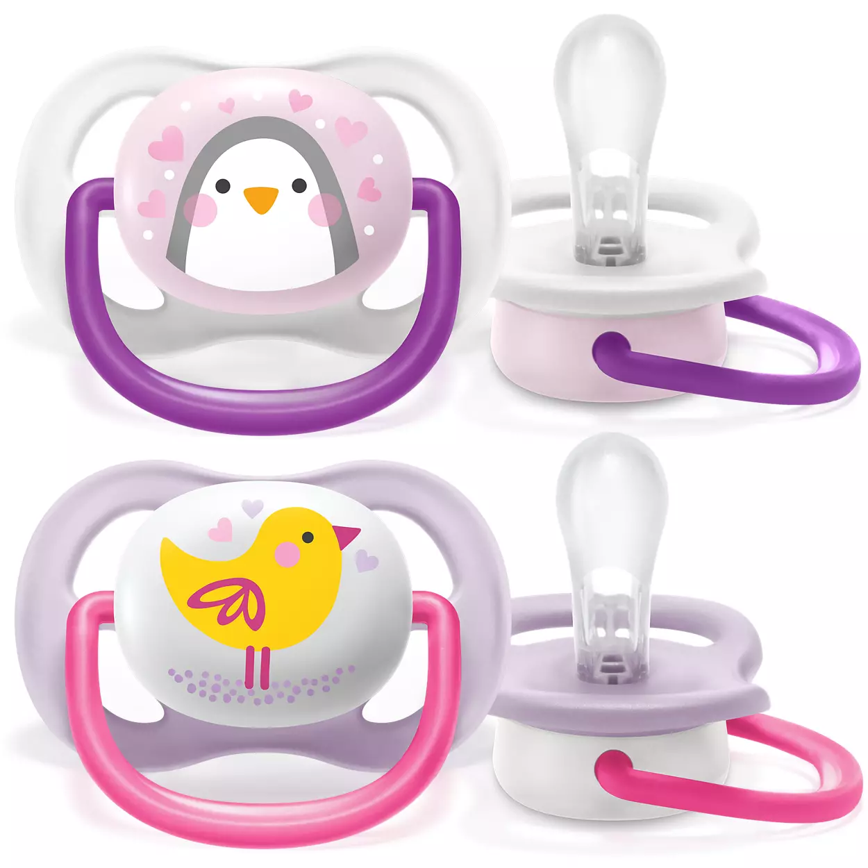 پستانک ارتودنسی بادامی دوتایی ۰تا۶ ماهگی فیلیپس اونت philips avent کد scf080/06