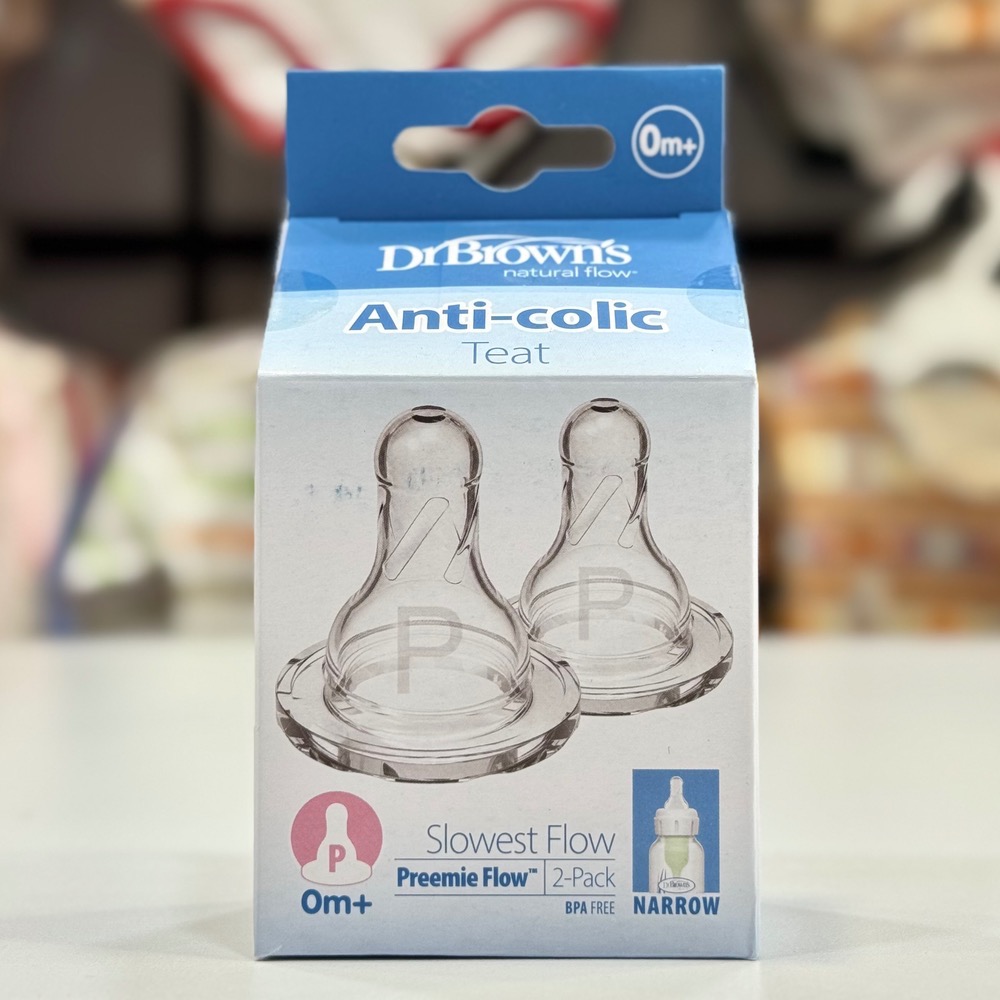 سرشیشه دونه ای دکتر براون Dr Browns مدل باریک شماره P یا نیم قطره