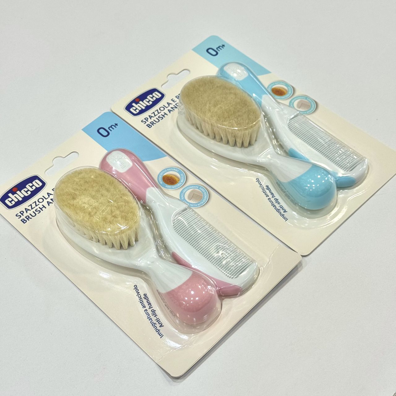 ست شانه و برس نوزاد چیکو اورجینال chicco