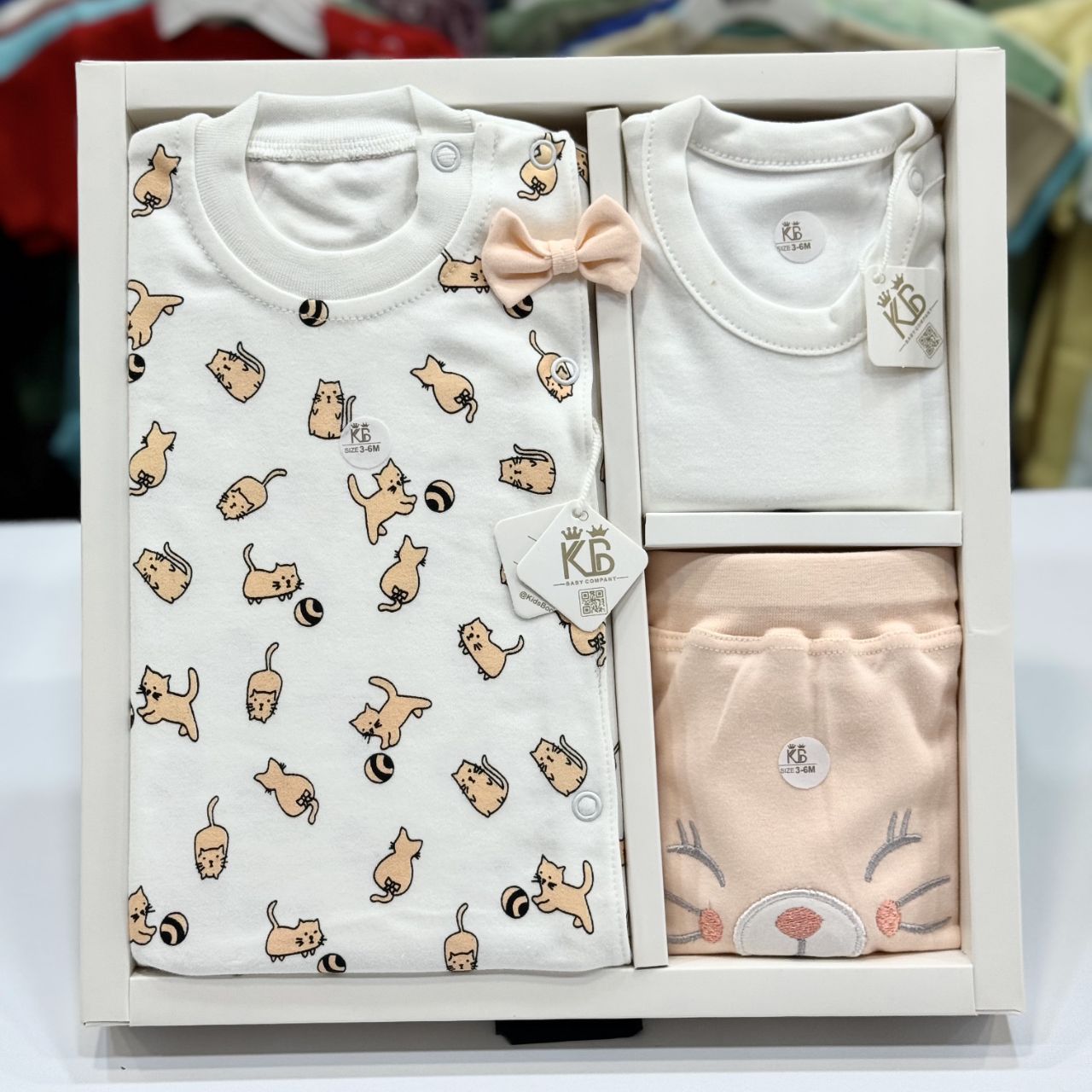 ست ۵ تیکه نوزادی کیدزبو kidsboo