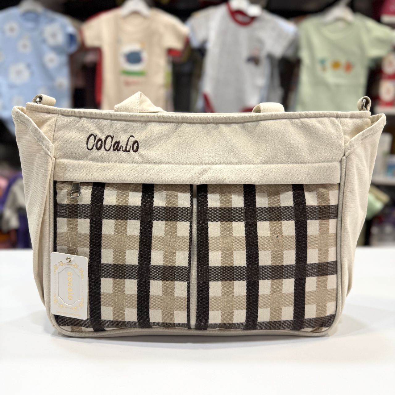 ساک لوازم مادر و کودک مدل دوشی