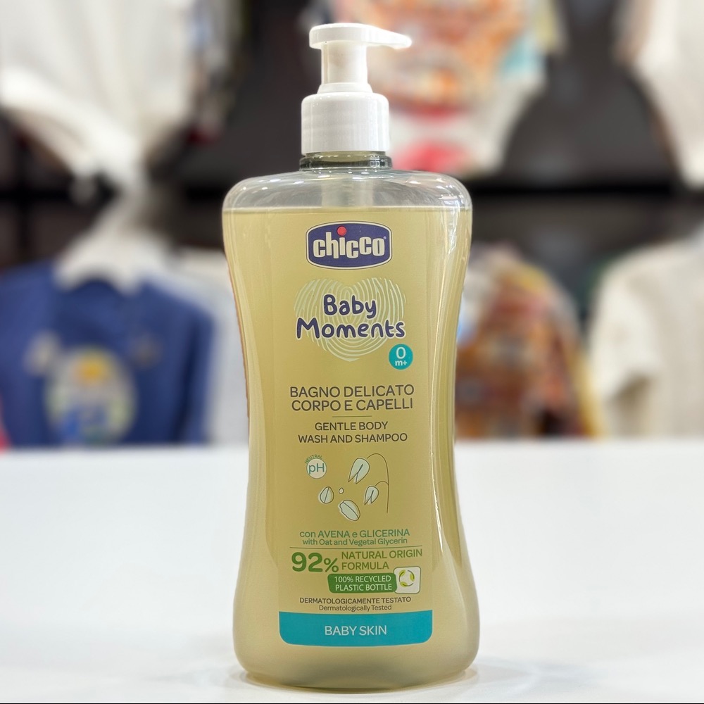 شامپو سر و بدن کودک ۵۰۰ میل چیکو chicco اورجینال ایتالیا