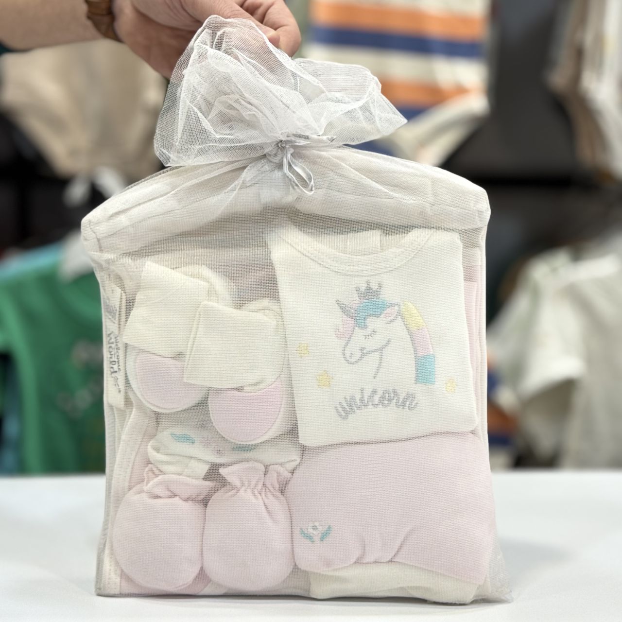 گیفت ست نوزادی(ست بیمارستانی) ۷تیکه پاپو papo