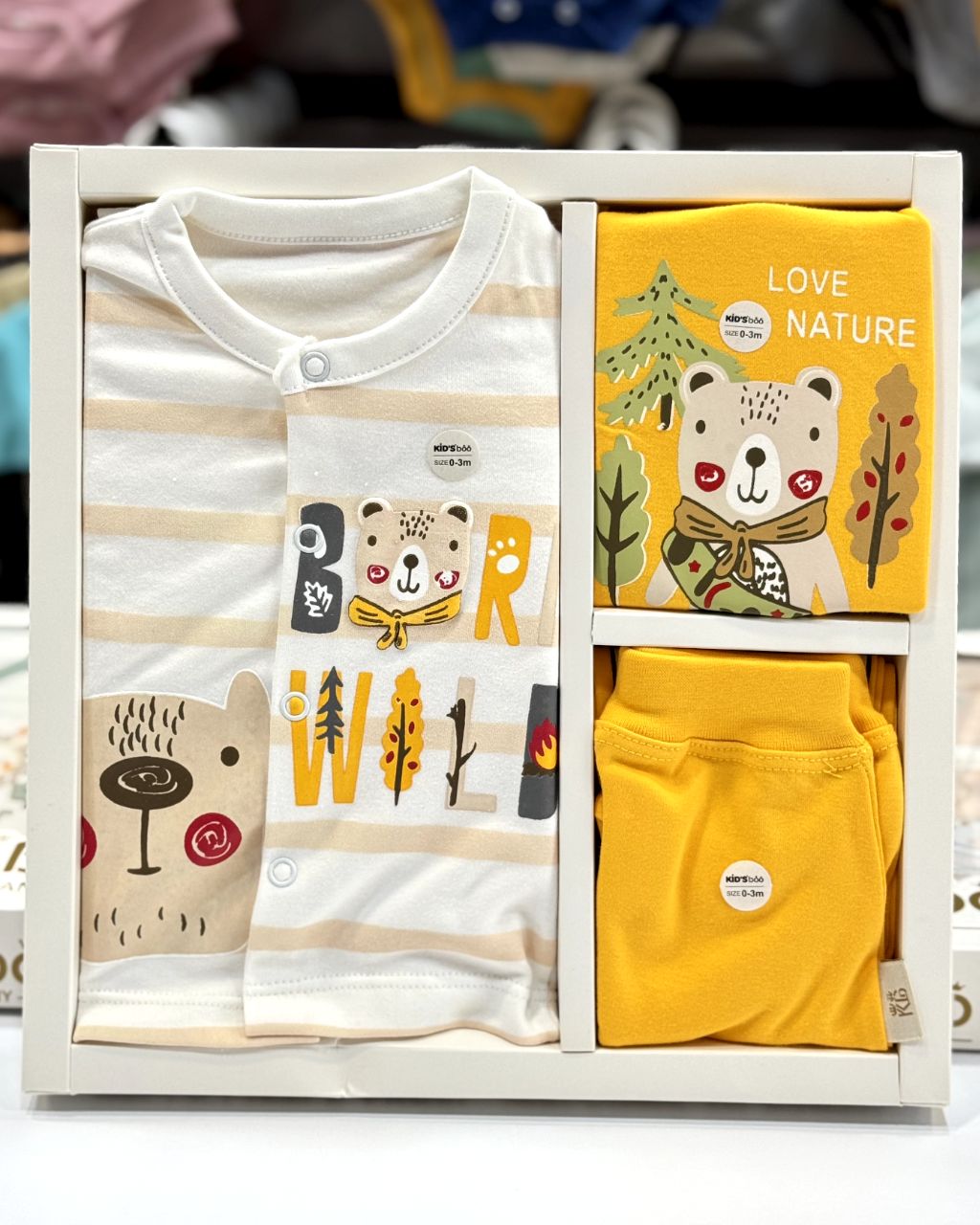 ست ۵ تیکه نوزادی کیدزبو kidsboo