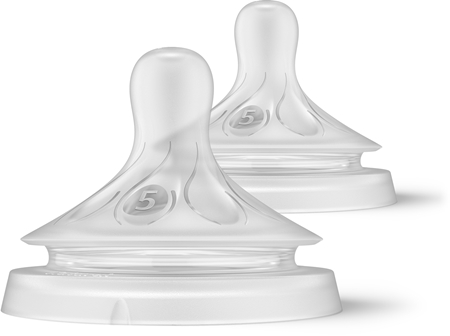 سرشیشه دونه ای نچرال طرح جدید پنج قطره (شماره ۵) فیلیپس اونت philips avent