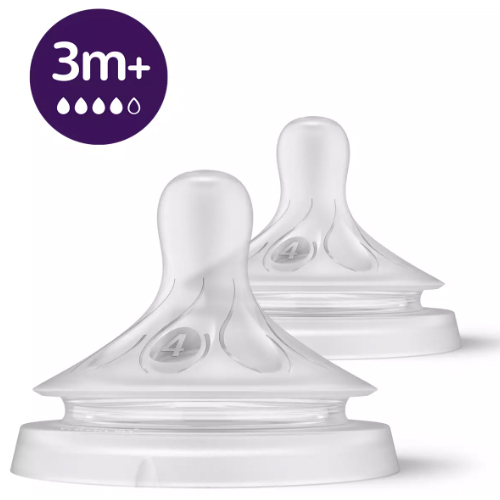 سرشیشه دونه ای نچرال طرح جدید چهار قطره (شماره ۴) فیلیپس اونت philips avent