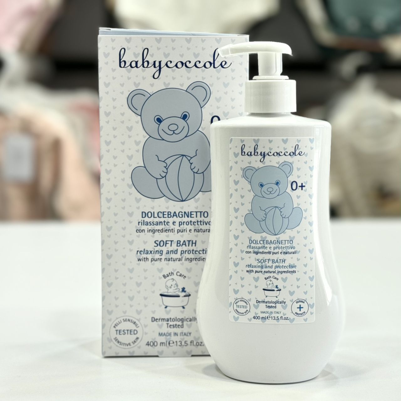 شامپو بدن کودک 400 میل بی بی کوکول babycoccole اورجینال ایتالیا
