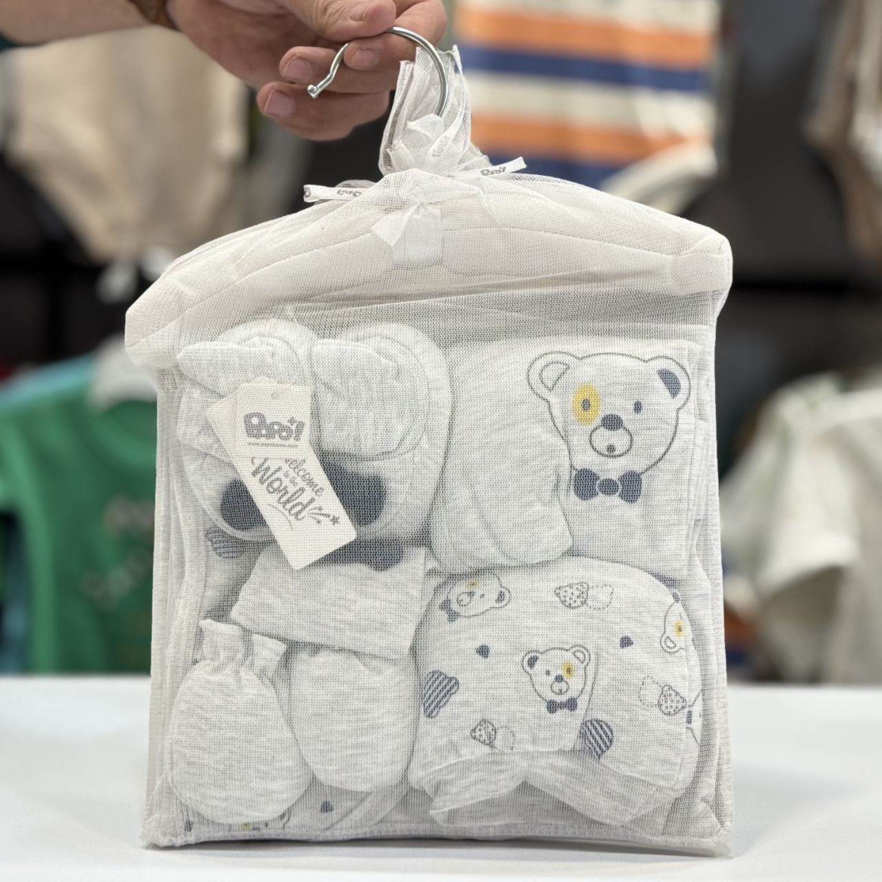 گیفت ست نوزادی(ست بیمارستانی) ۷تیکه پاپو papo