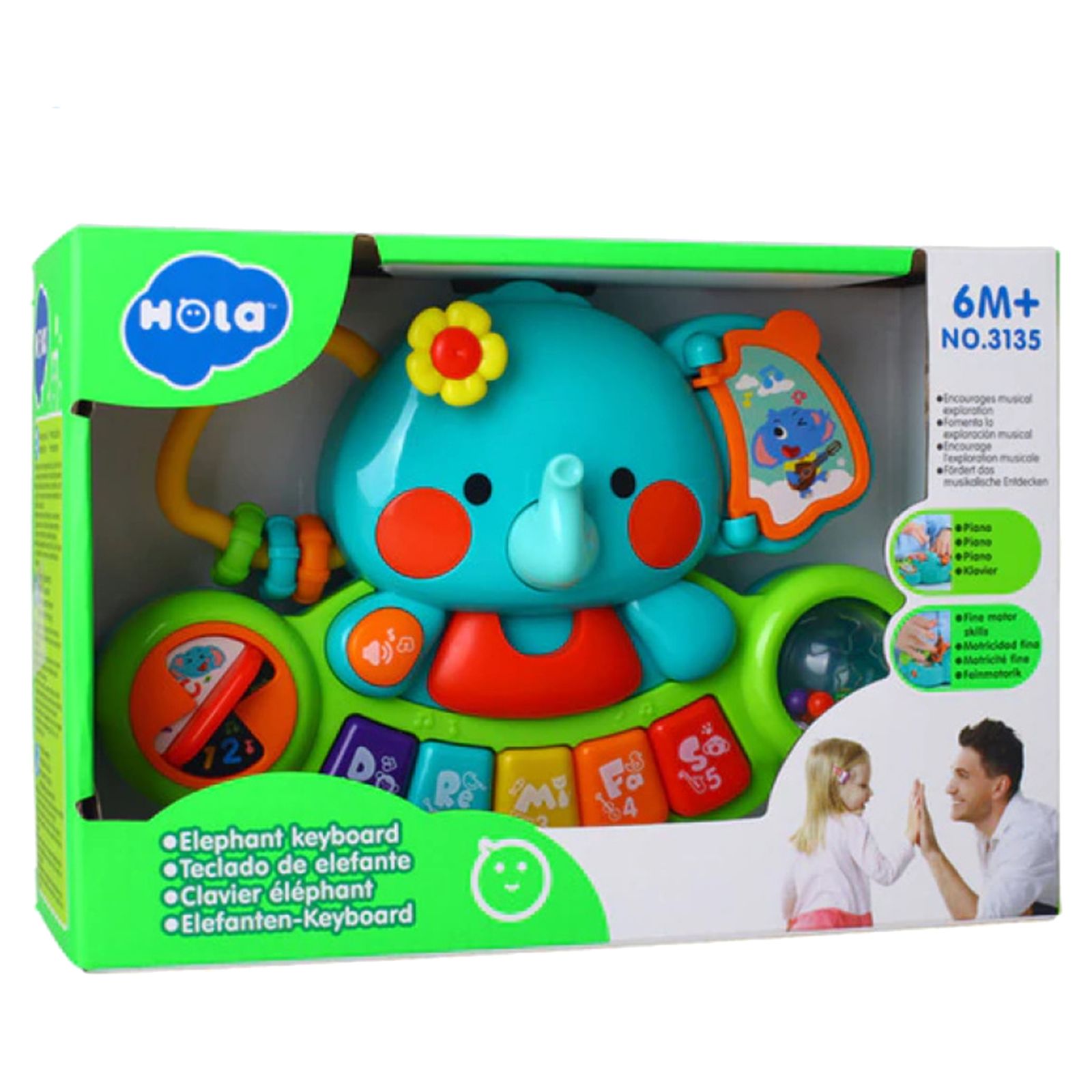اسباب بازی هولا تویز پیانو فیلی موزیکال Hola toys