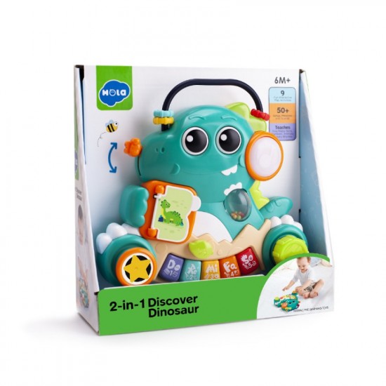 اسباب بازی هولا تویز پیانو ارگ دایناسور موزیکال Hola toys